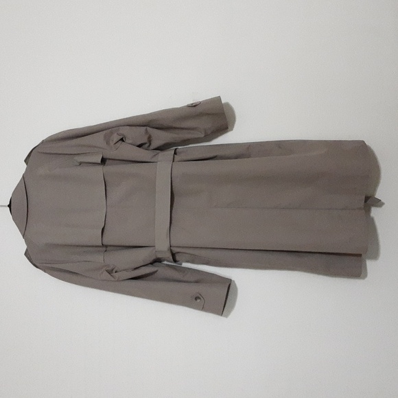 Hart schaffmner & Marc Men's Tan Trench Coat tan event wool luxury classic 42R - Picture 5 of 10